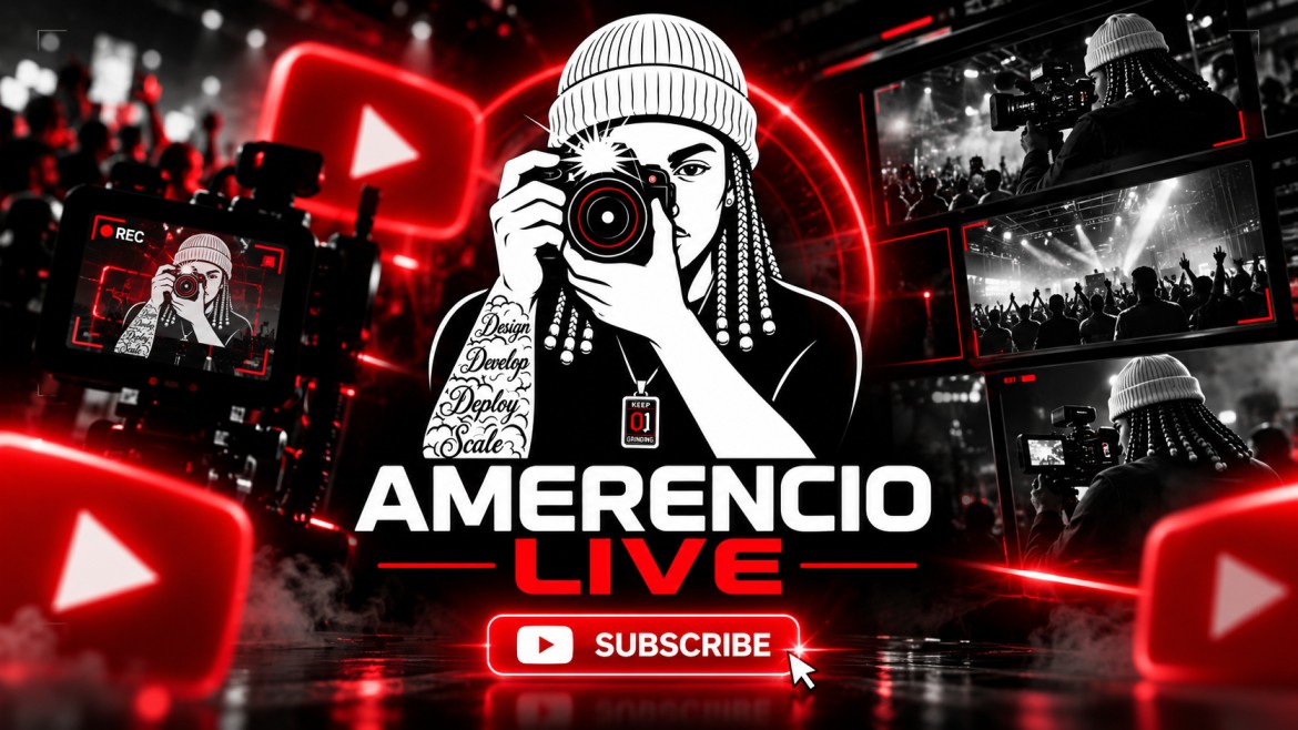 Amerencio Live passeert 100 abonnees en bereikt in enkele weken tienduizenden views